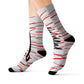 Holiday Candy Cane Socks