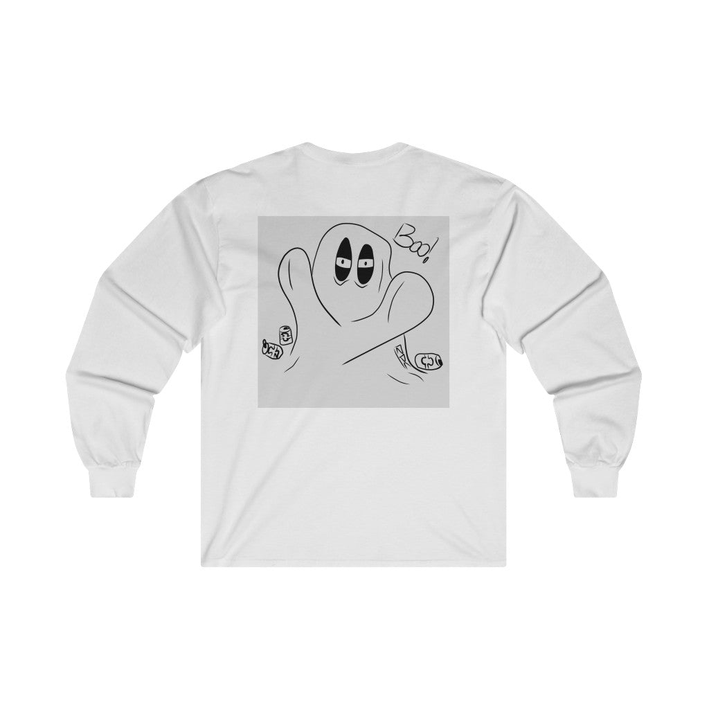 Drunken Ghost Long Sleeve Tee