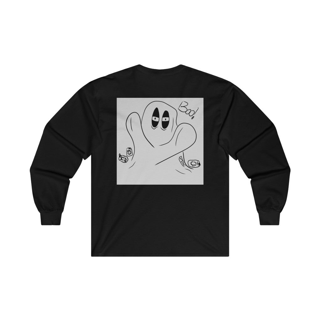 Drunken Ghost Long Sleeve Tee