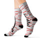 Holiday Candy Cane Socks