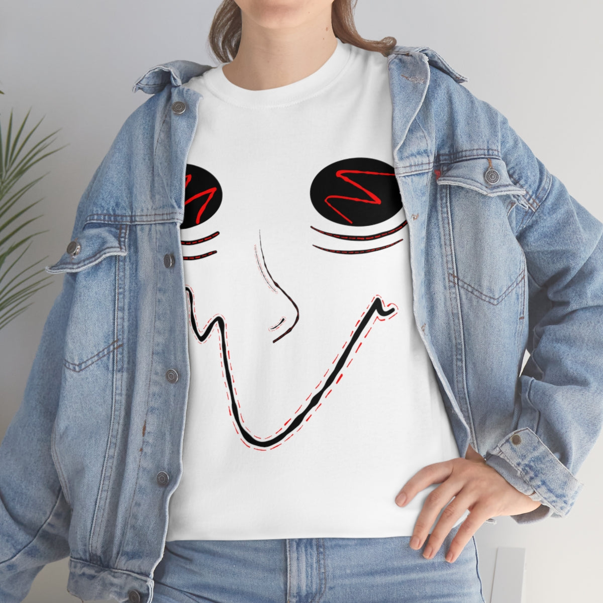 Possessed Face Short Sleeve Tee