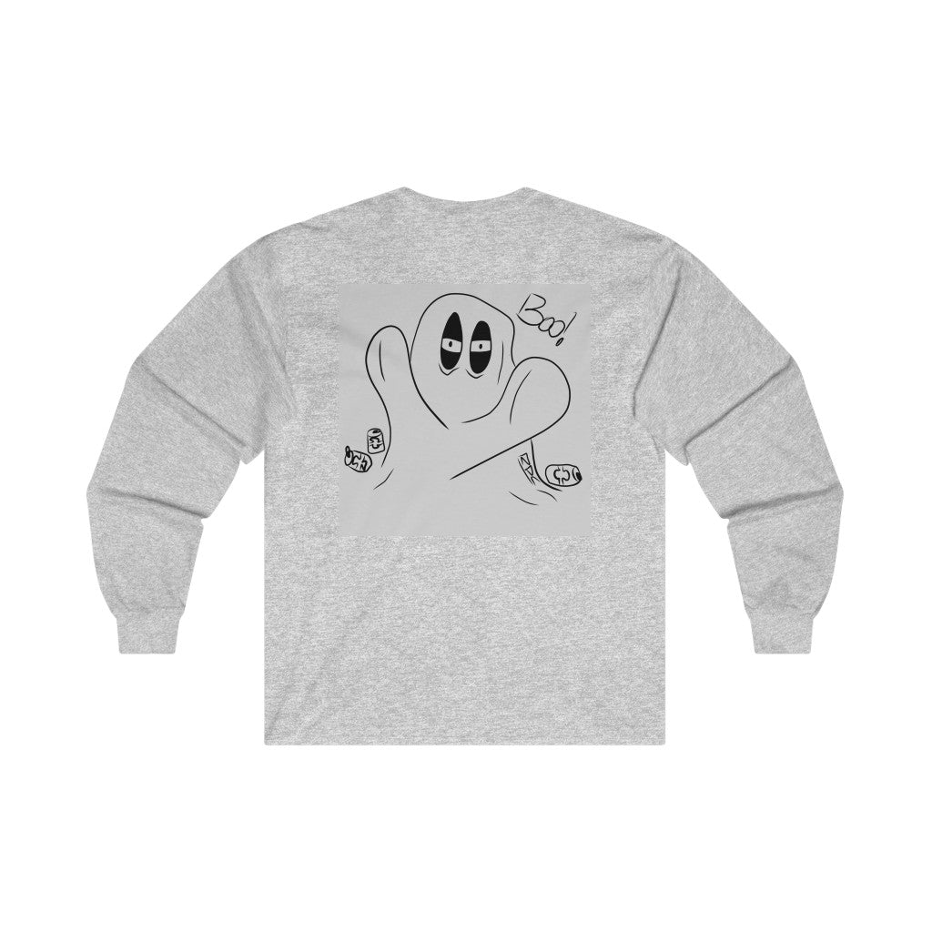 Drunken Ghost Long Sleeve Tee