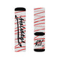 Holiday Candy Cane Socks